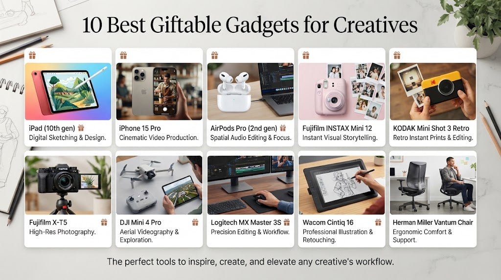 10 Best Giftable Gadgets for Creatives - BangOn