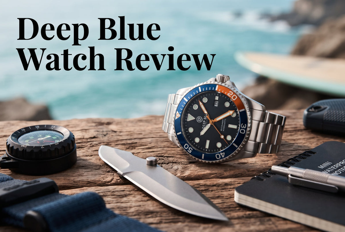 Deepblue Watch Review for Serious Water Use