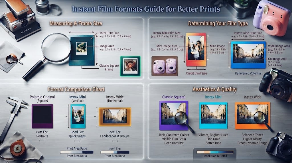 Instant Film Formats Guide for Better Prints