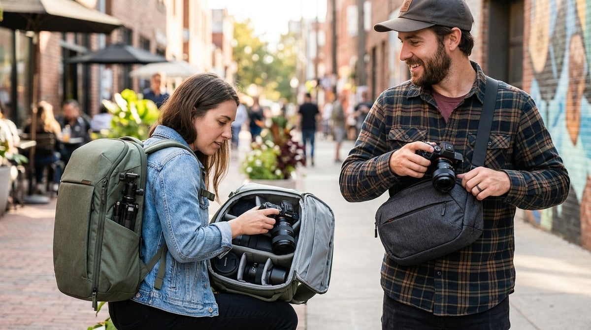 Camera Backpack Versus Sling: Which Fits You? - BangOn