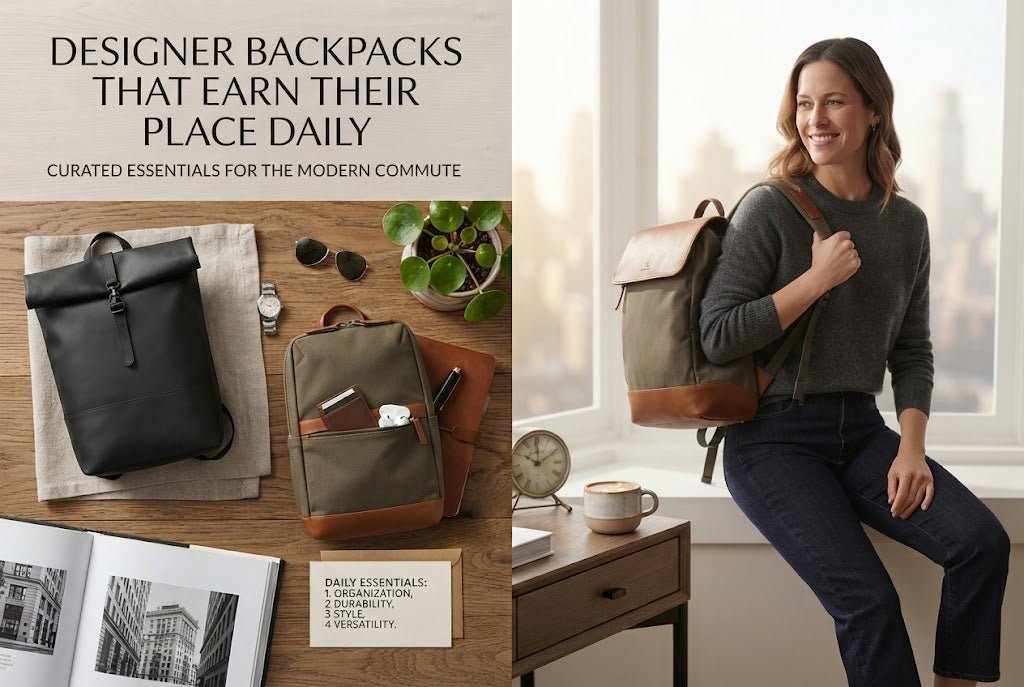 Designer Backpacks That Earn Their Place Daily - BangOn