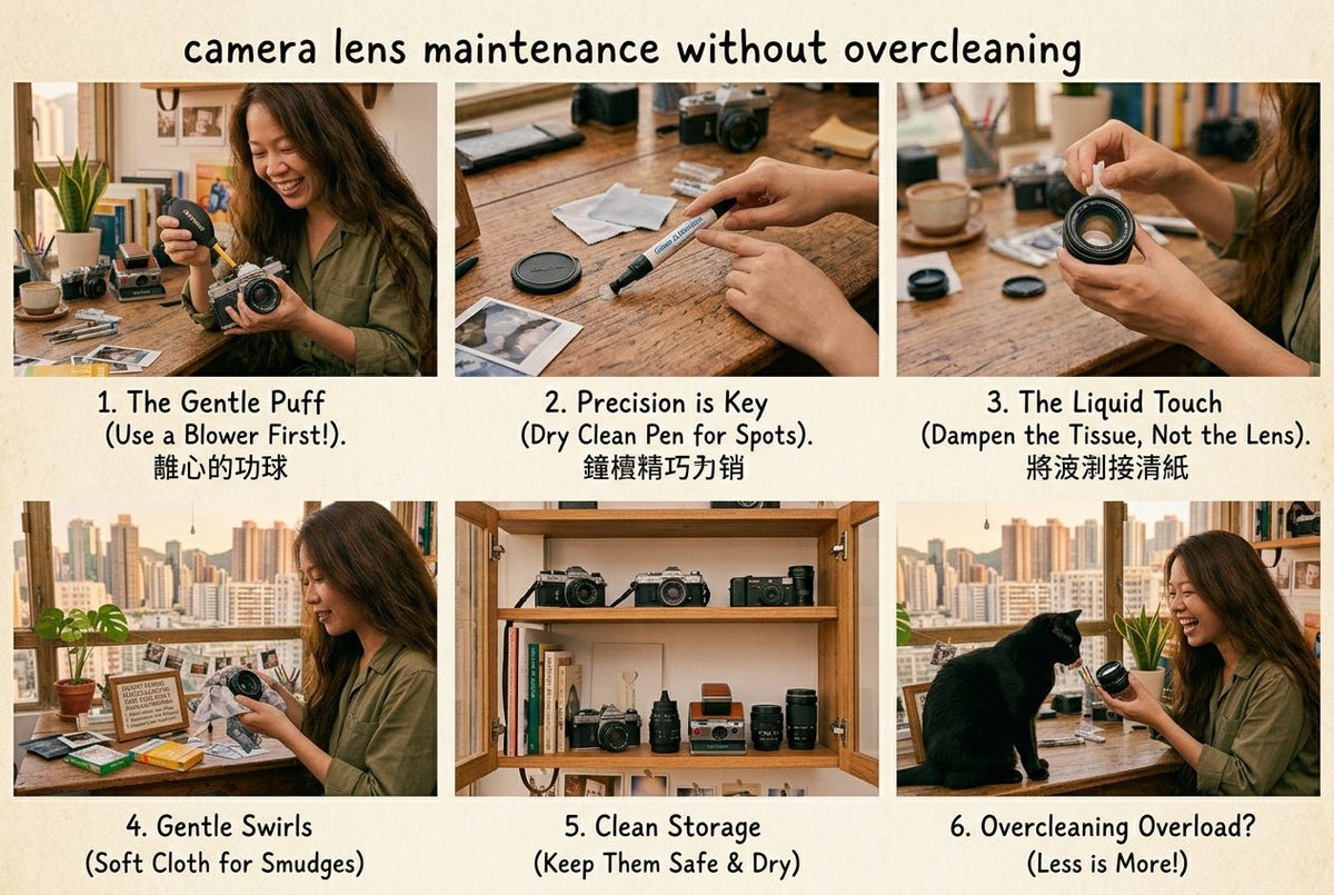How to Maintain Camera Lenses Without Overcleaning - BangOn