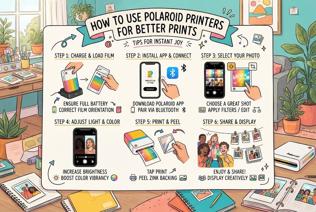 How to Use Polaroid Printers for Better Prints - BangOn