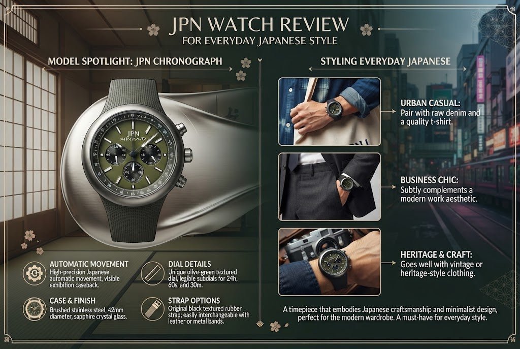 JPN Watch Review for Everyday Japanese Style - BangOn