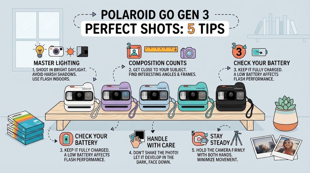 Polaroid Go Gen 3 Perfect Shots: 5 Tips - BangOn