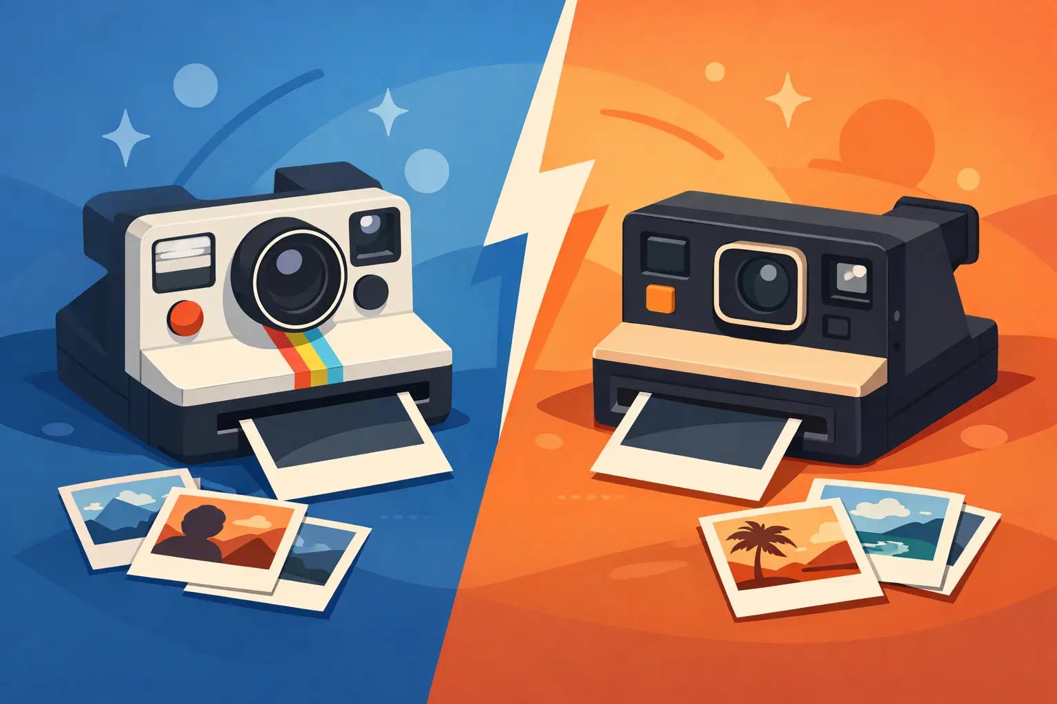 Polaroid vs Kodak Instant Cameras - BangOn