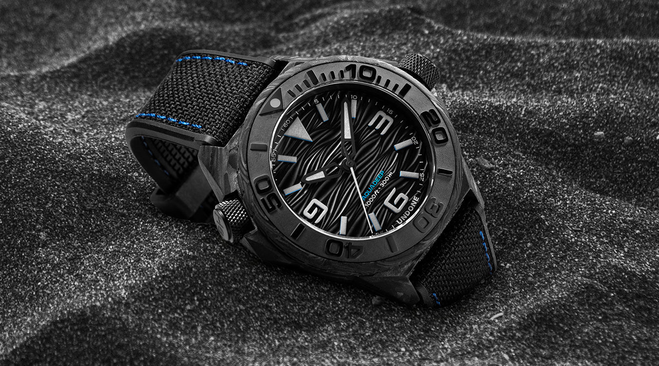 UNDONE Aqua Carbon Maggy Dive Watch | Bang On