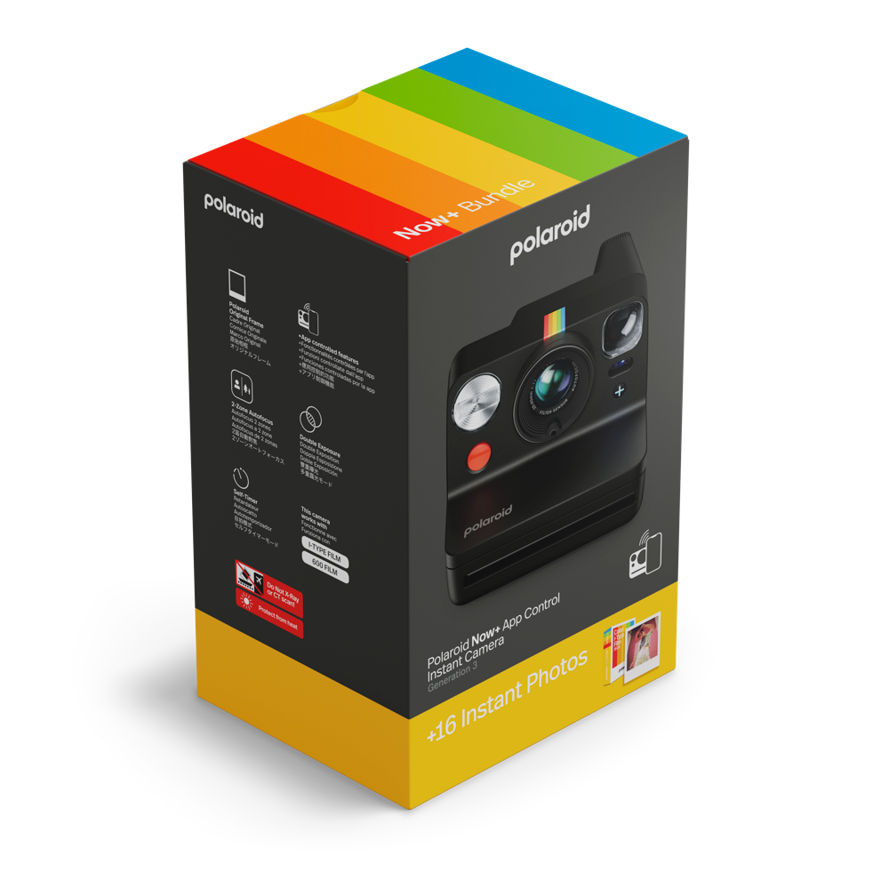 Polaroid Now+ Generation 3 EB Starter-Set - Schwarz #006562