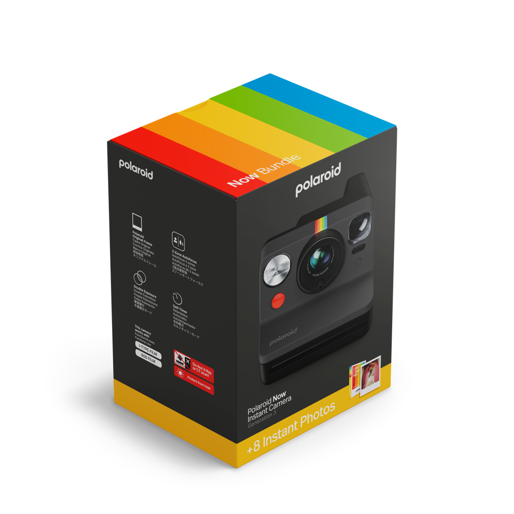 Polaroid Now Generation 3 Starter EB Set - Schwarz #006572