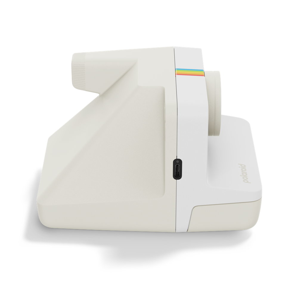 Polaroid Now Generation 3 Gen 3 i-Type Sofortbildkamera - Pebble White #009155