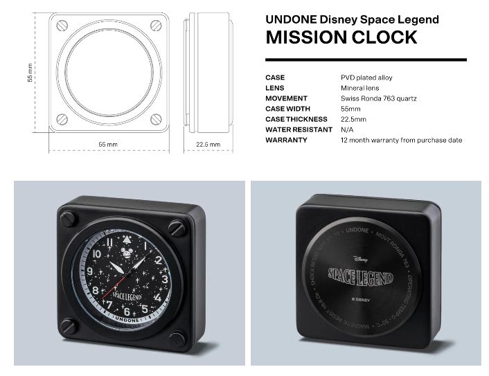 UNDONE DISNEY SPACE LEGEND BOX SET Automático #COL-DIS-SPL-BOX