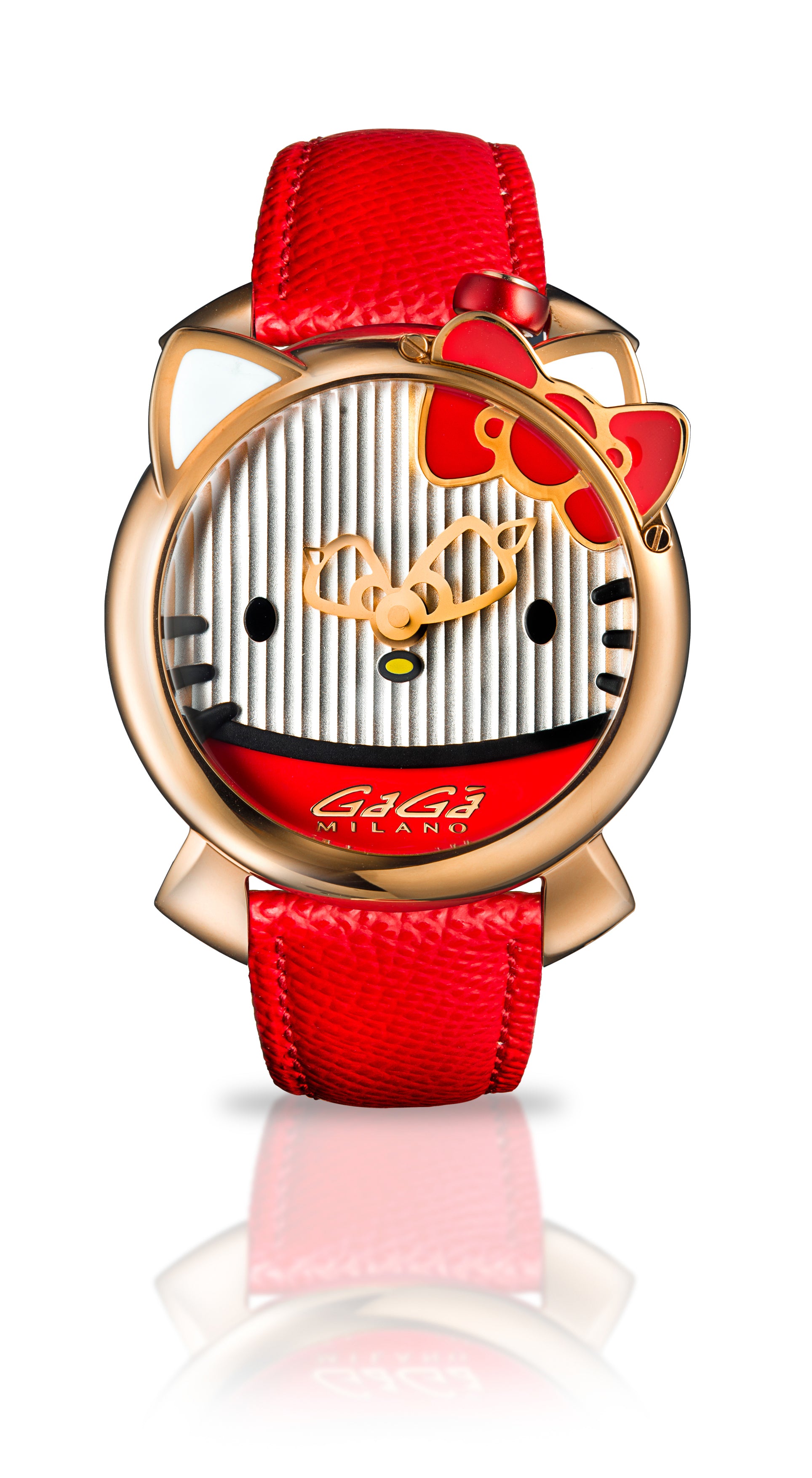 Gaga Milano HELLO KITTY red #5526HY01R0LSRM0