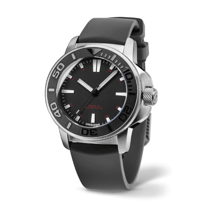 UNDONE Aqua II Acero 316L #AQ2-SST-BLK