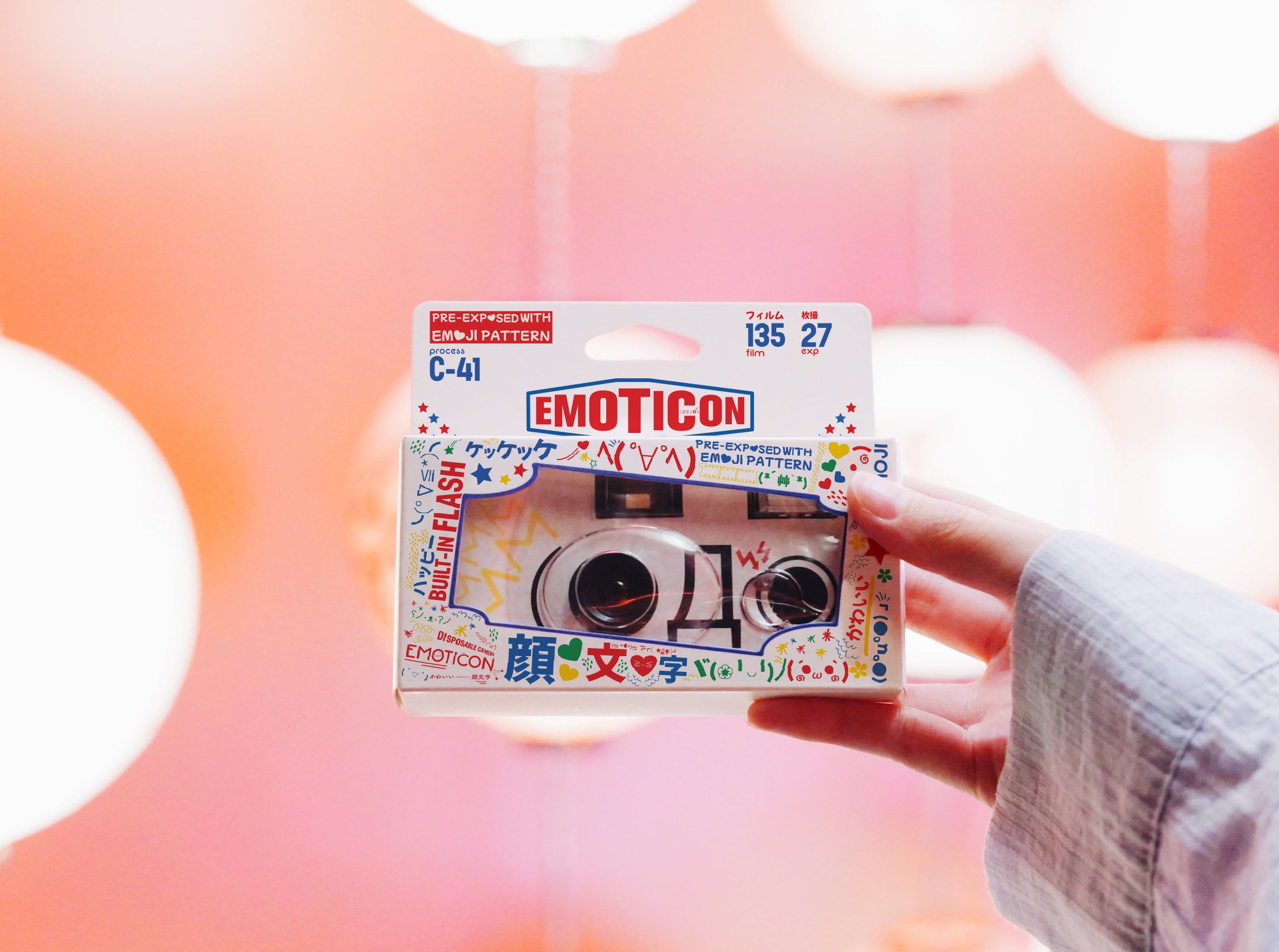 Retocolor Emoticon 400 35MM Einwegkamera 27 Aufnahmen