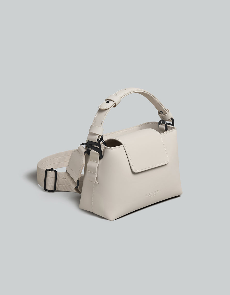 Gaston Luga Splashini Crossbody Bag - Cloud Cream #CB201