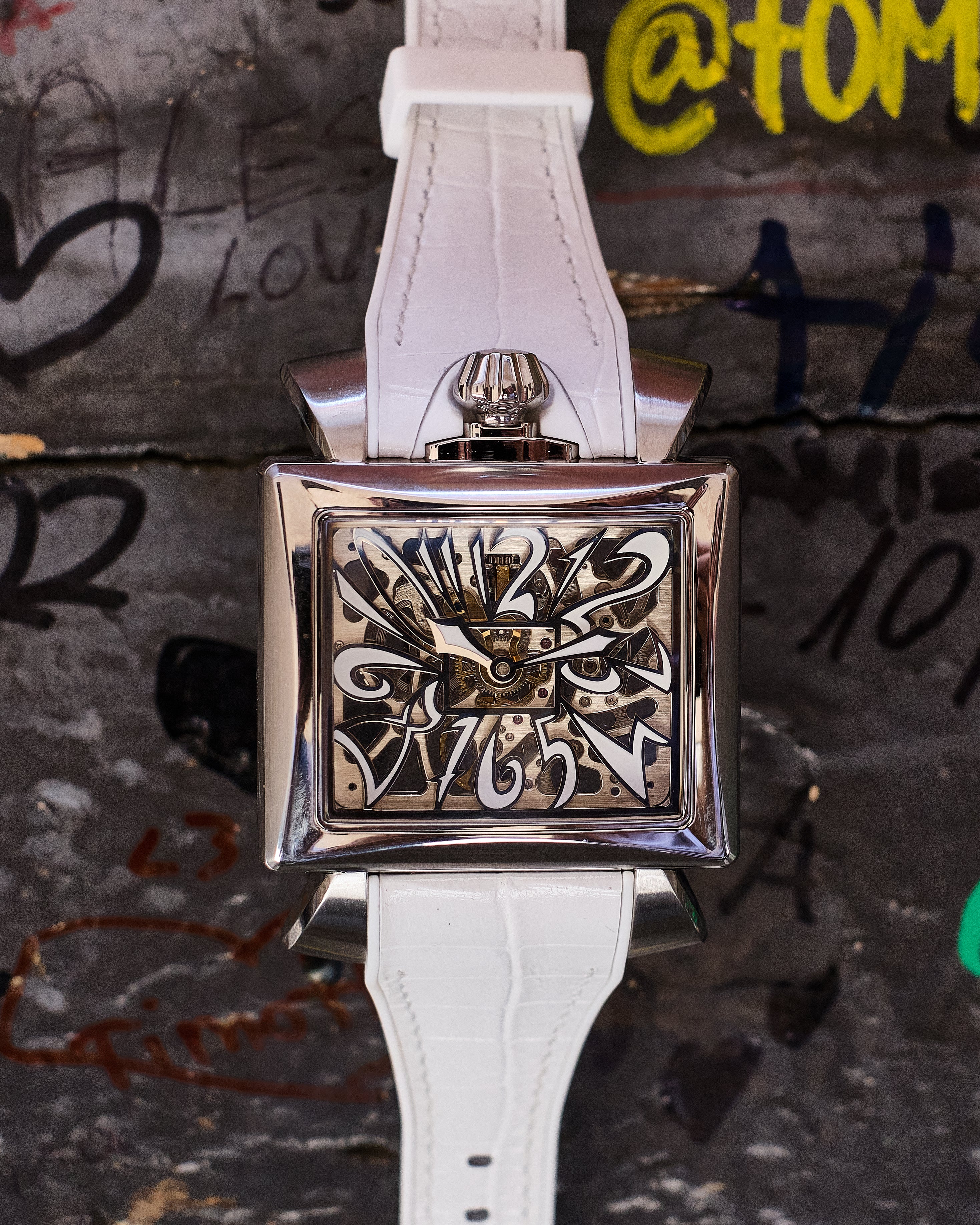 <tc>Gaga Milano</tc> NAPOLEONE - STEEL Weiß #9000NS01S0YLWH0