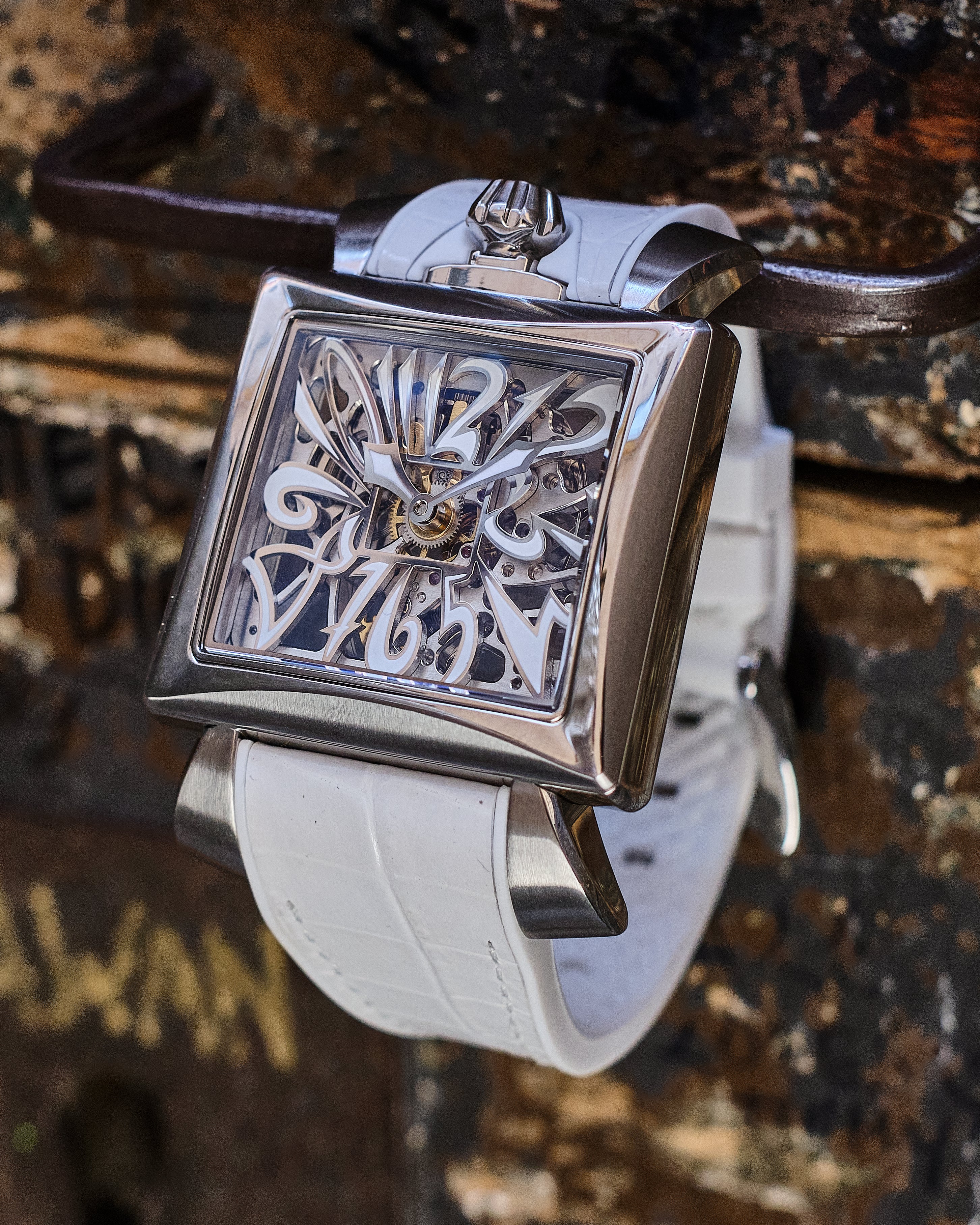 <tc>Gaga Milano</tc> NAPOLEONE - STEEL Weiß #9000NS01S0YLWH0