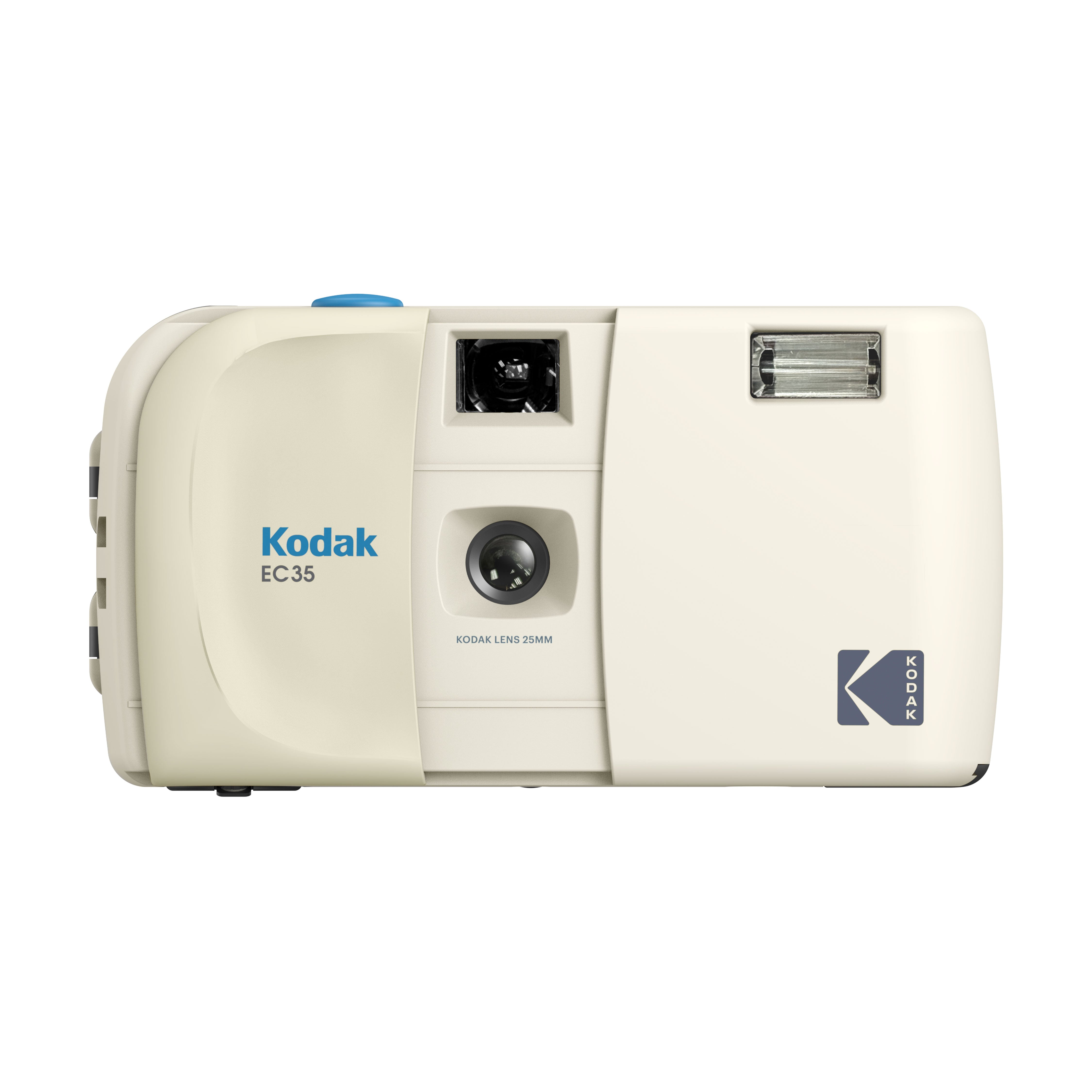 KODAK EC35 35mm Film Camera -Vanilla White