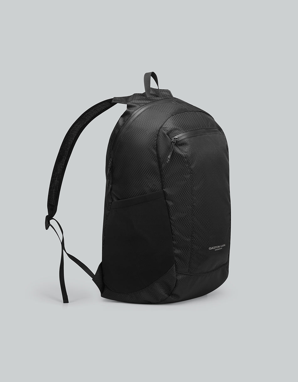 Mochila Plegable Ligera Gaston Luga - Negro #LWPBPBK