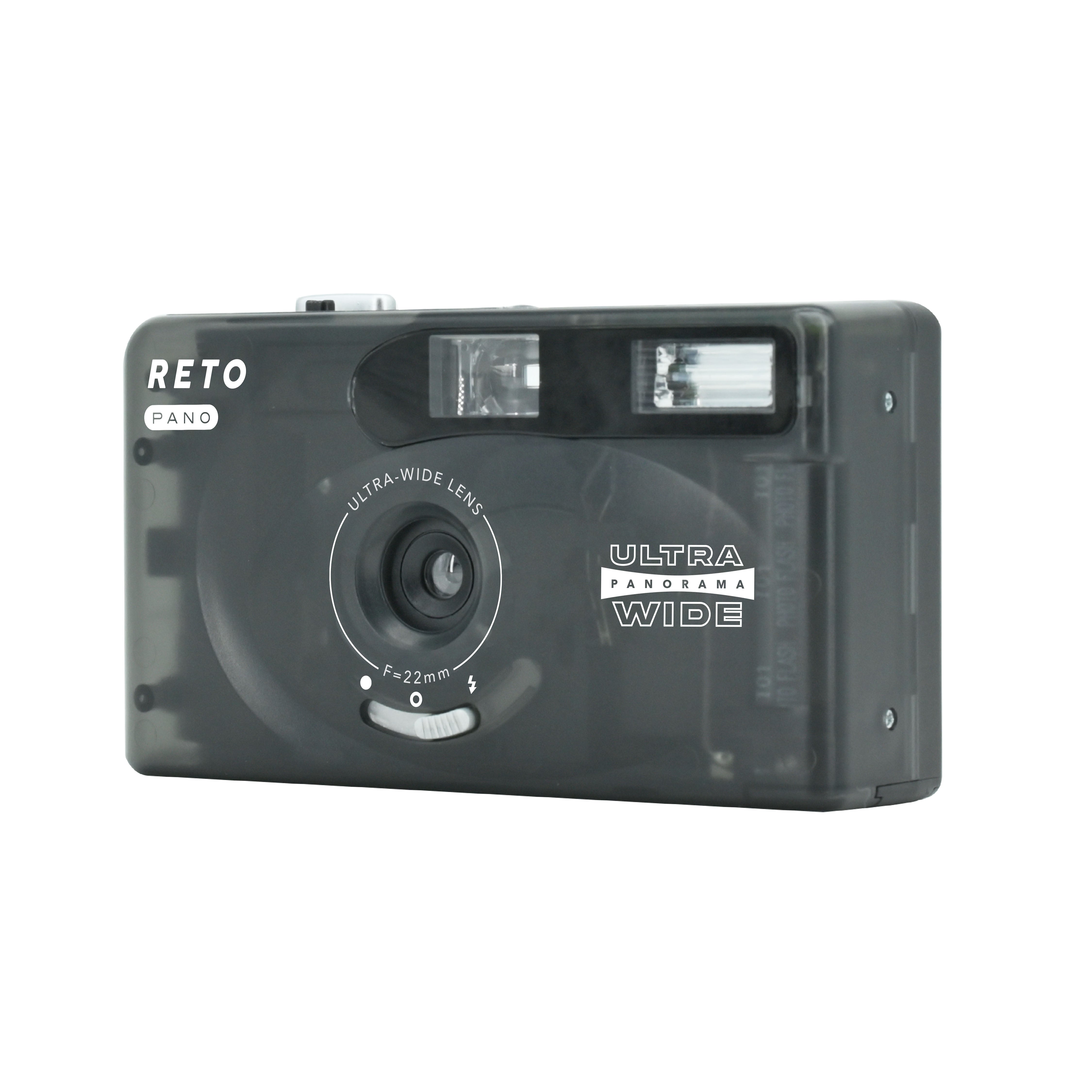 RETO PANO 35mm Filmkamera Sheer Black