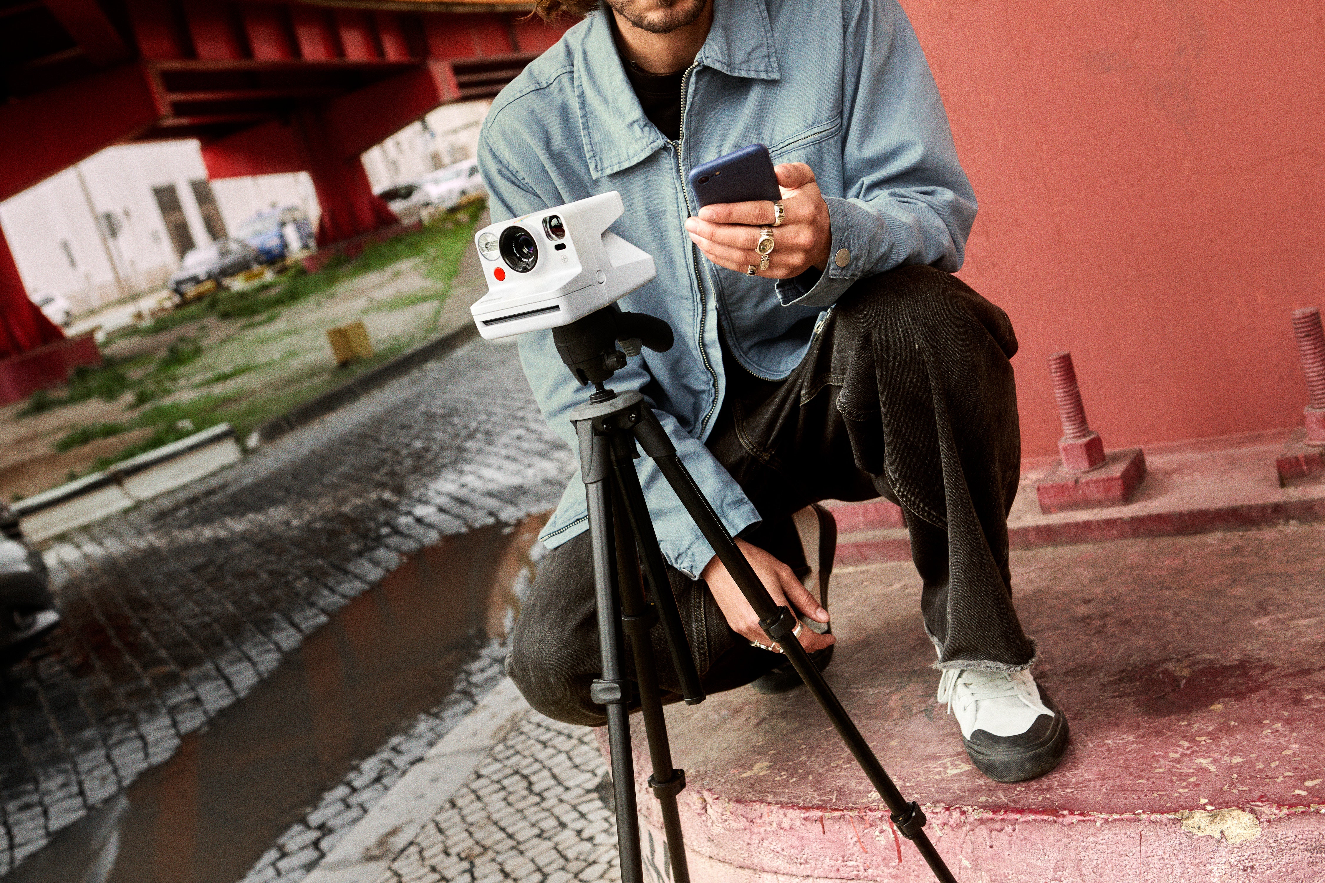 Polaroid Now+ Generation 3 Gen 3 i-Type Sofortbildkamera – Schwarz #9160