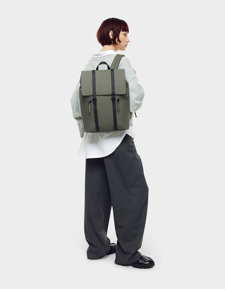 <tc>Gaston Luga</tc> Splash 2.0 後背包 - 13" - 橄欖綠 #RE803