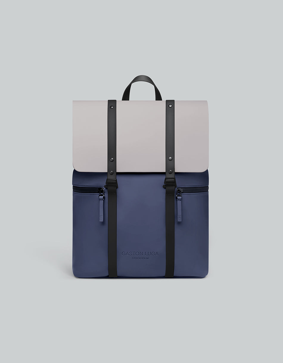 Gaston Luga Splash 2.0 - 13" Mochila - Azul Oscuro / Topo #SPBP13BT