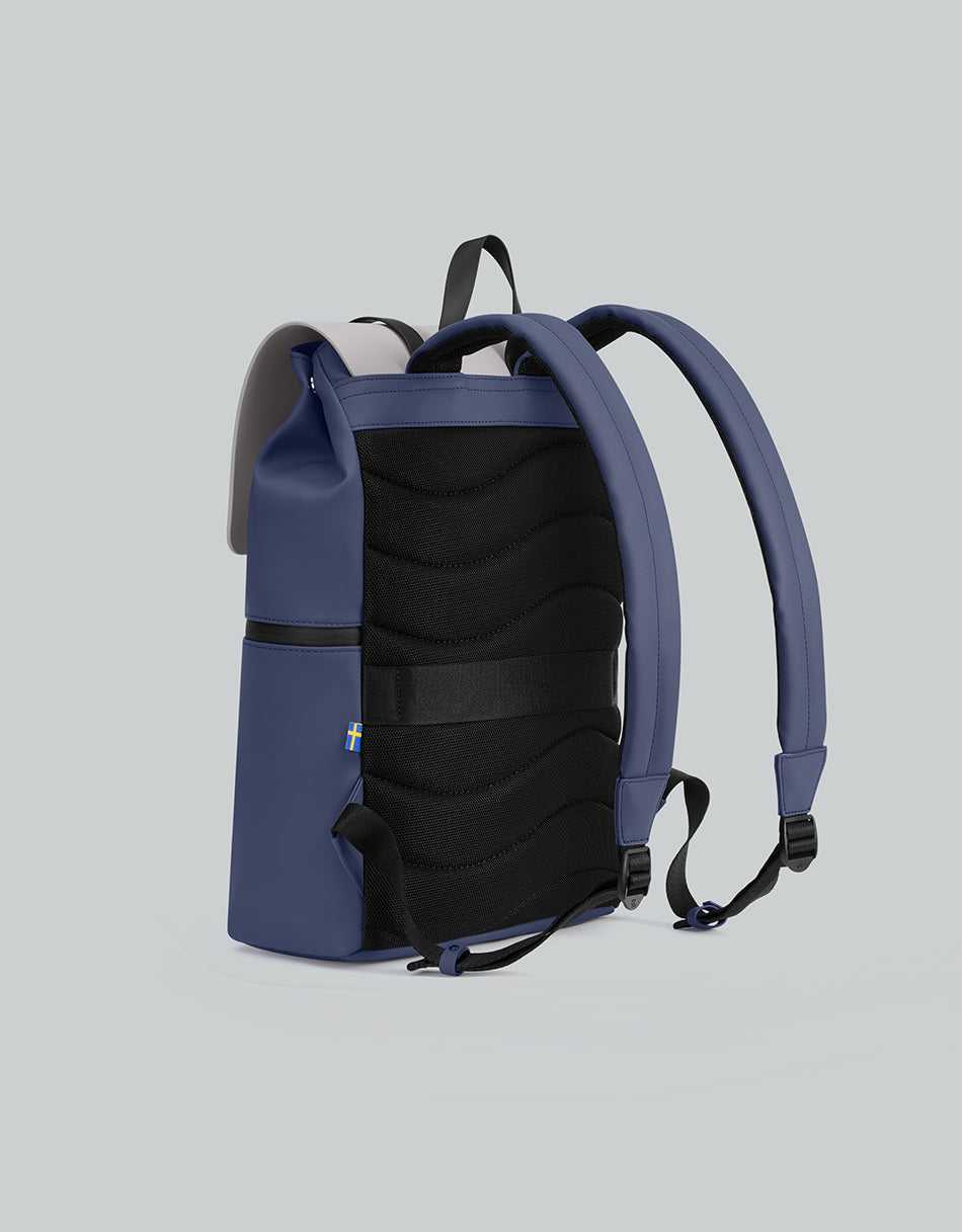 Gaston Luga Splash 2.0 - 13" Mochila - Azul Oscuro / Topo #SPBP13BT