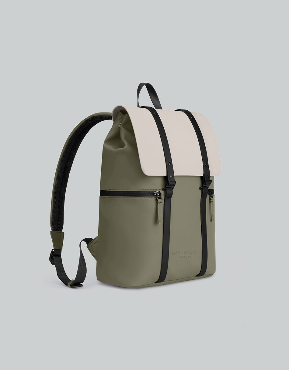 Gaston Luga Splash 2.0 - 13" Mochila - Crema Nube/Salvia #SPBP13SC