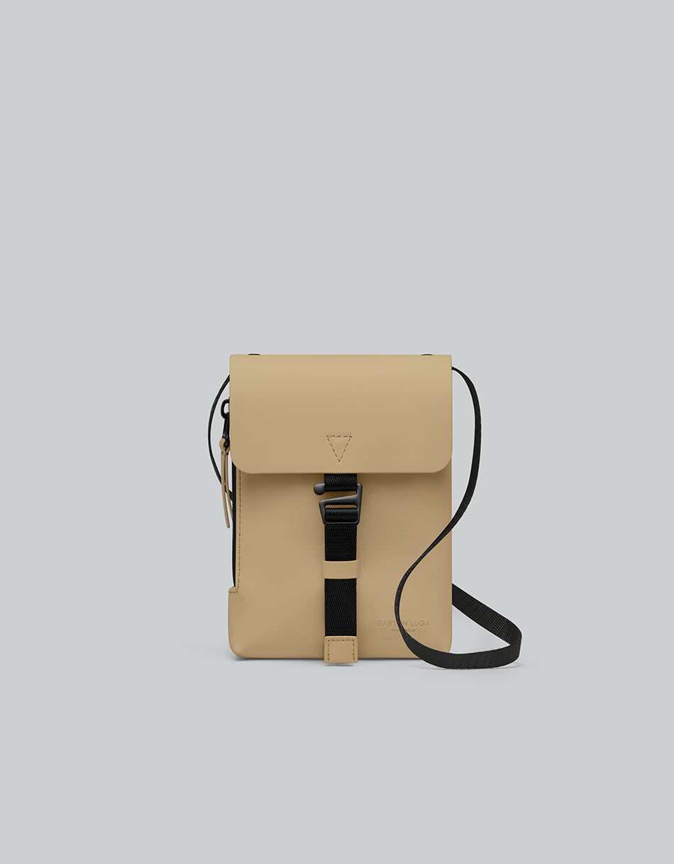 Gaston Luga Splash Mini Crossbody - Latte #SPCBMNLT