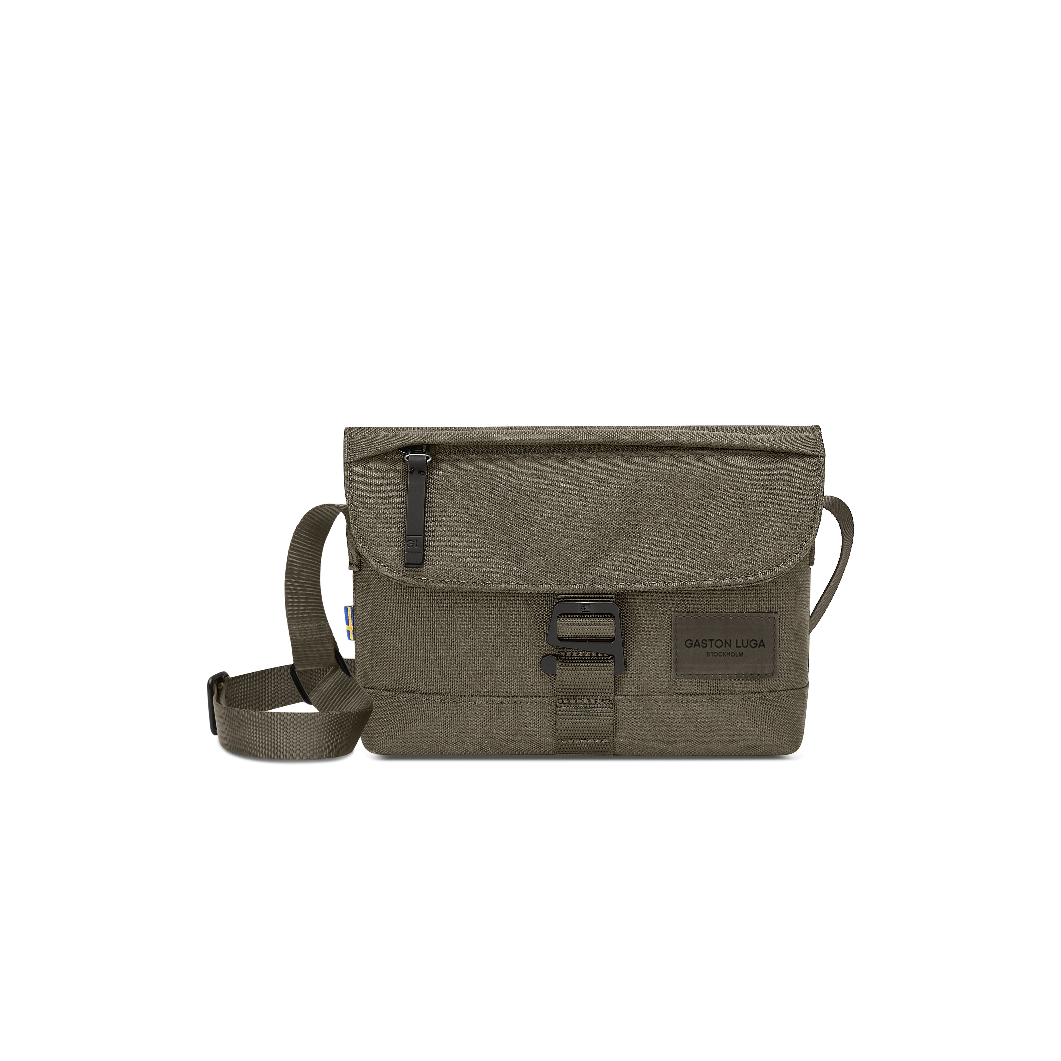 Gaston Luga Spläsh Crossbody - Weave Fern Green