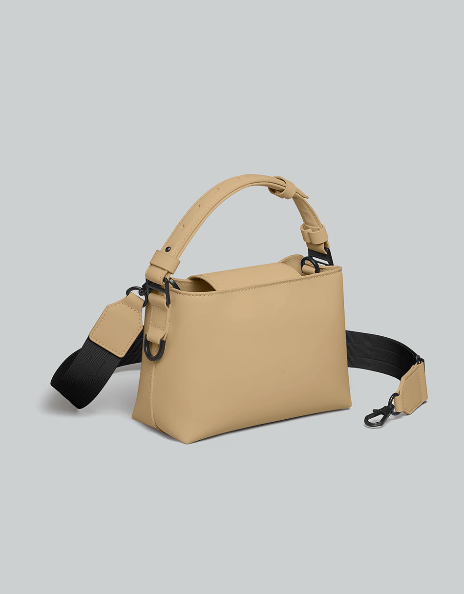 Gaston Luga Splashini Crossbody Bag - Latte #SPNCBLT