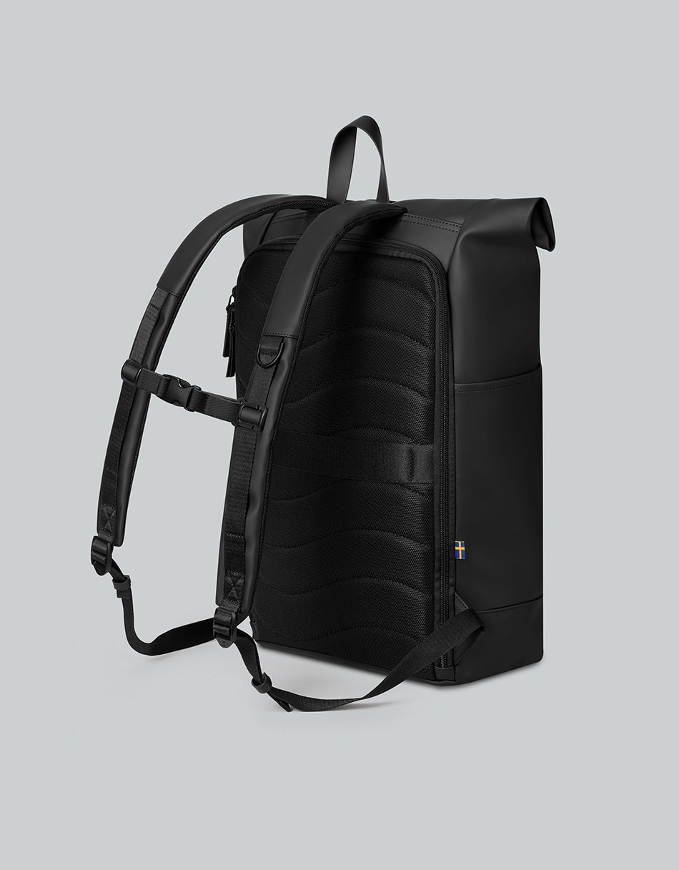 Gaston Luga Spläsh Rolltop 16" Rucksack - Schwarz #SPRTBP16BK