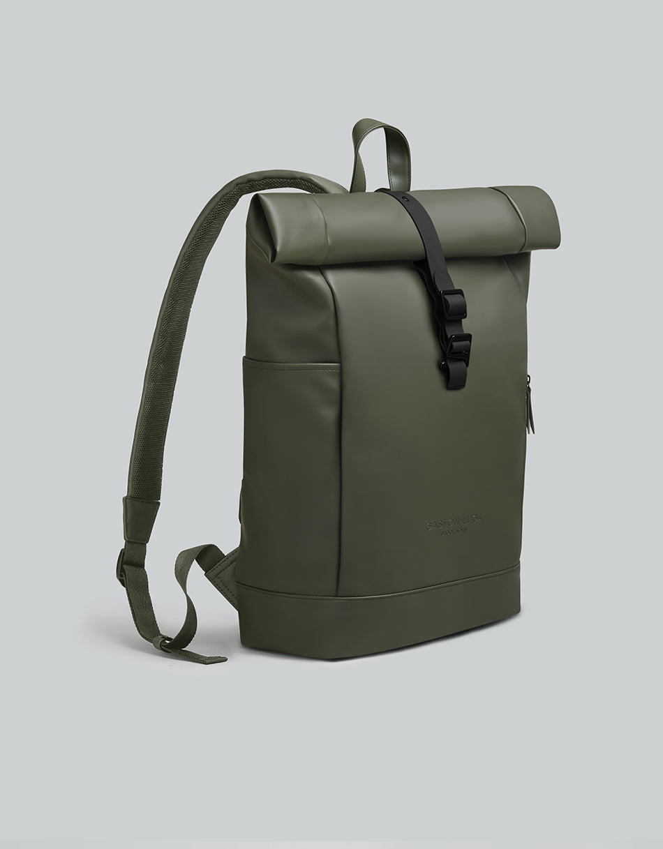 Gaston Luga Spläsh Rolltop 16" Mochila - Oliva #SPRTBP16OL