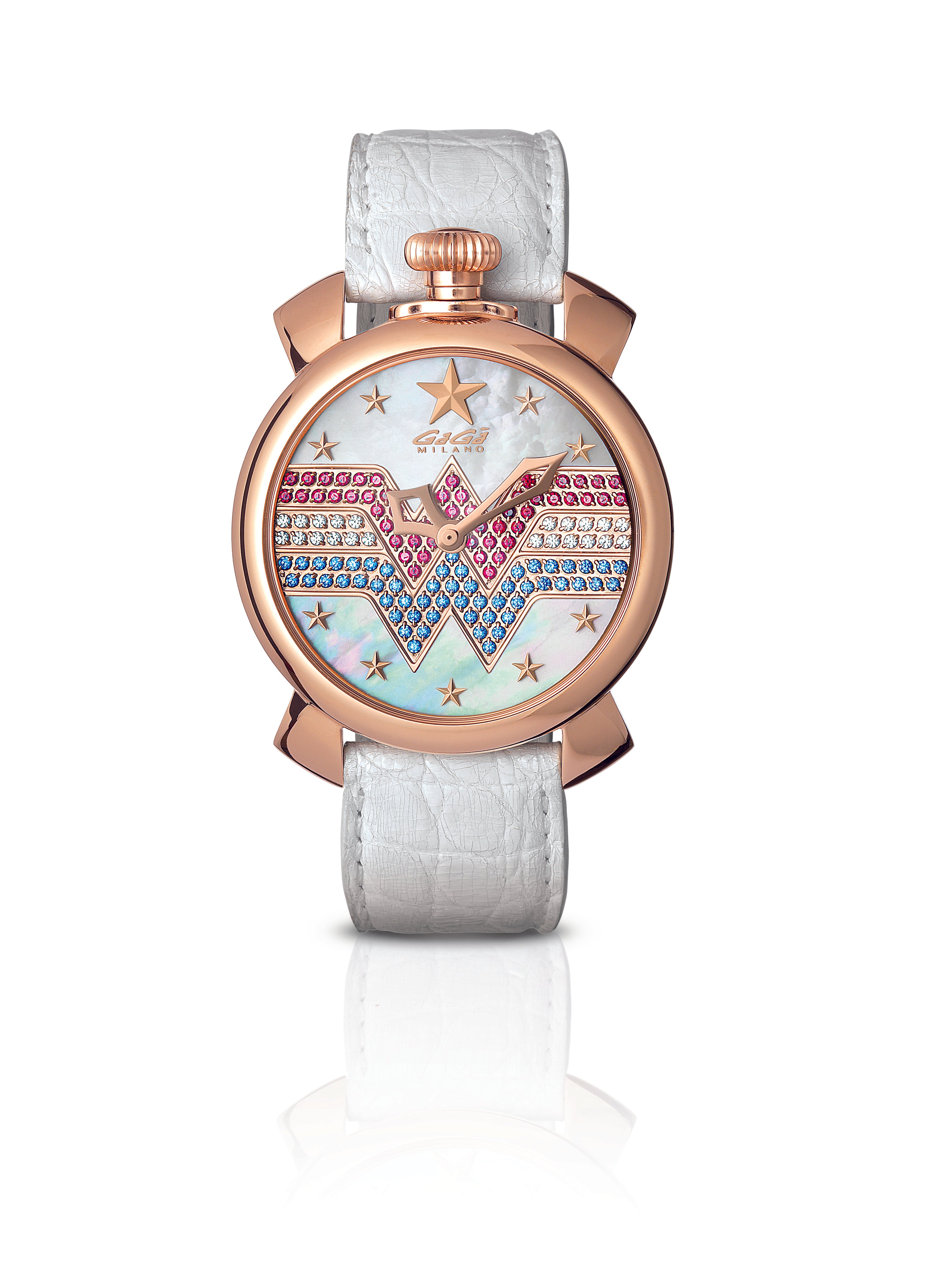 WONDER WOMEN MANUALE 40MM white #5021WWNNR0LAWH0