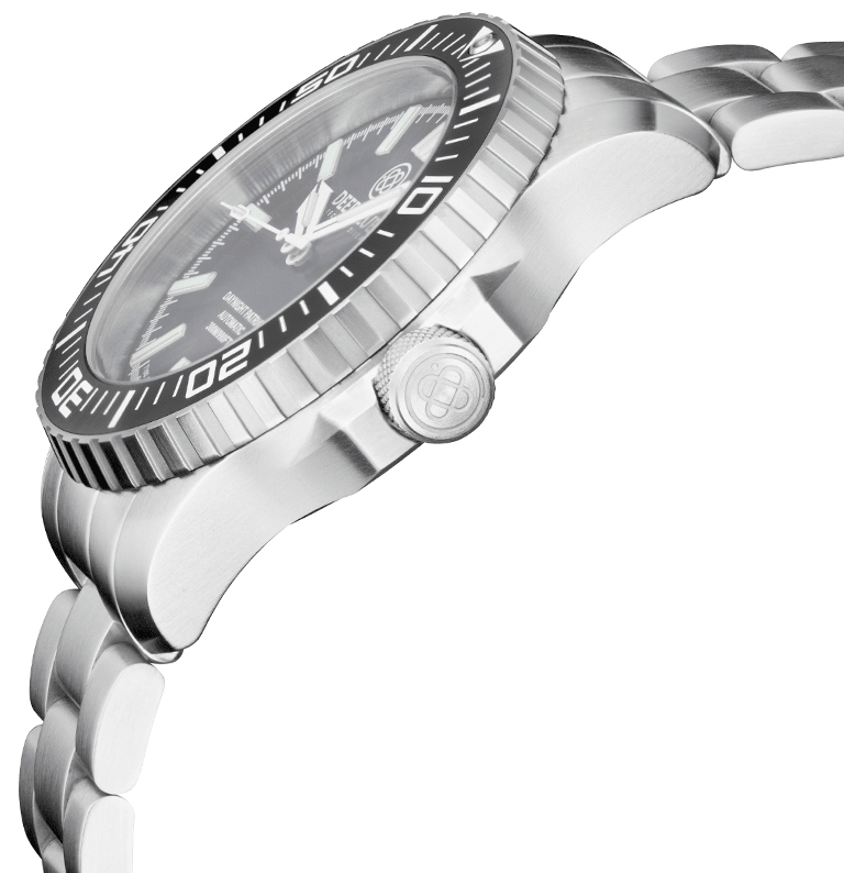 DEEPBLUE Daynight Patriot Bracelet, Green Dial, Green Tubes Watch - BangOn