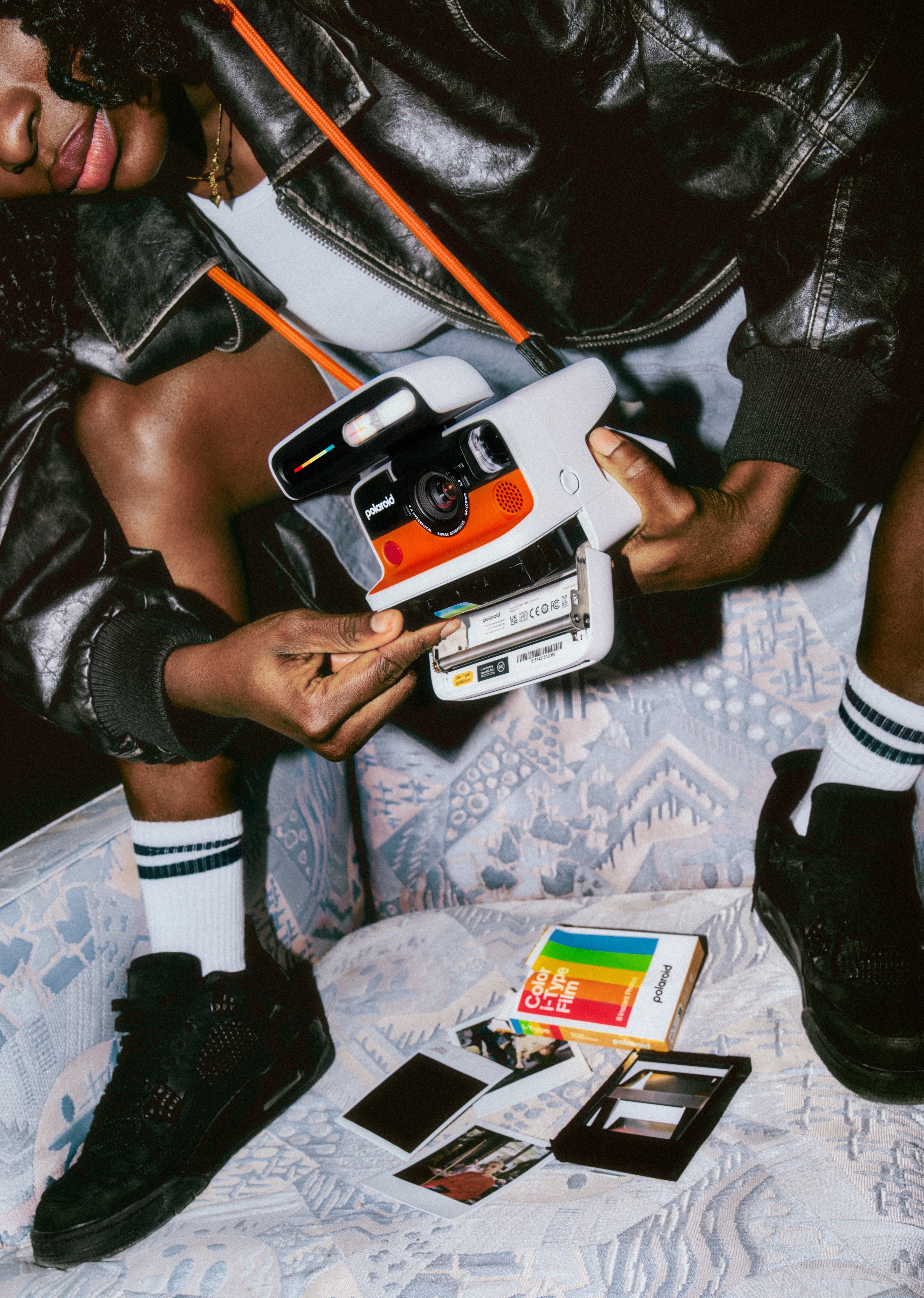 Polaroid Flip Sofortbildkamera Schwarz #009152