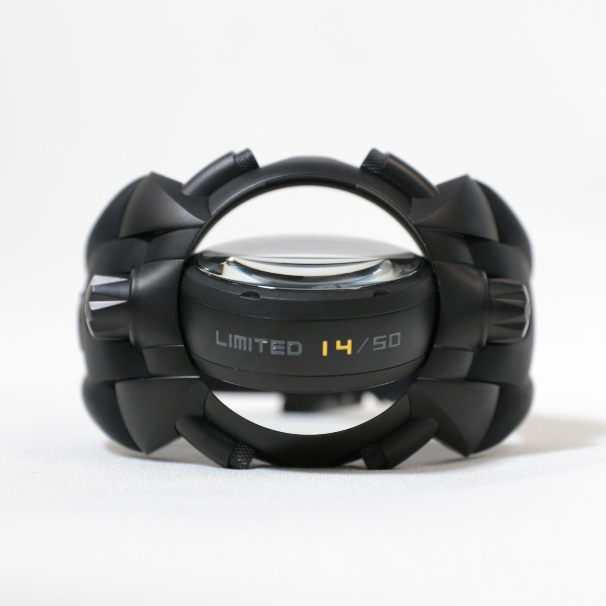 GAGA MILANO Batman watch - Double Case, Yellow Finishing - BangOn