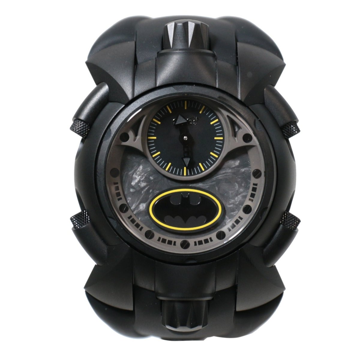GAGA MILANO Batman watch - Double Case, Yellow Finishing - BangOn