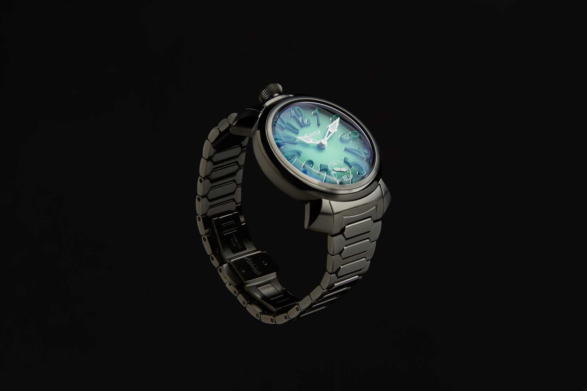 Gaga Milano MANUALE 44 DEGRADE GREEN Watch - BangOn