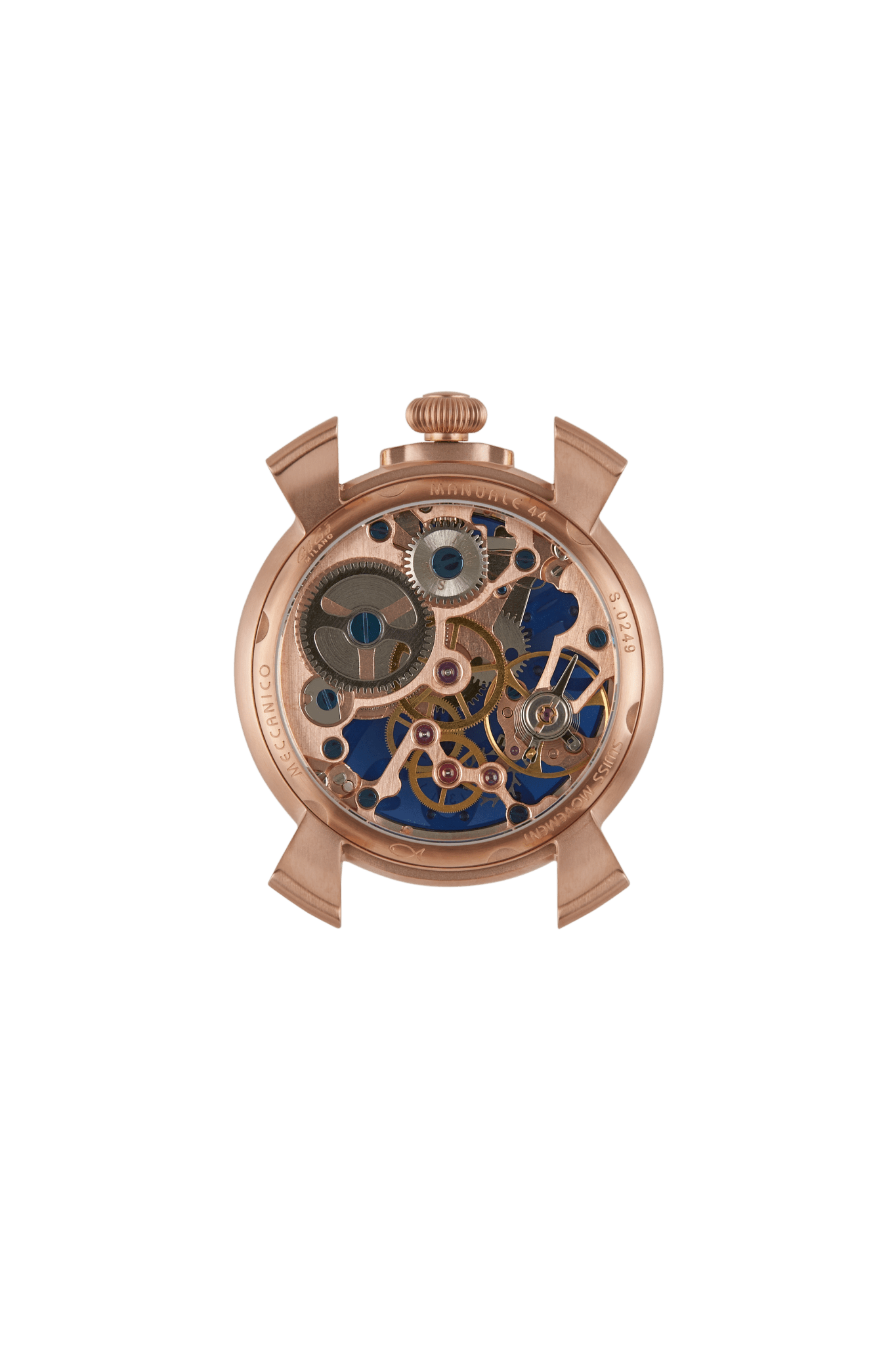 Gaga Milano MANUALE 44 ROSE GOLD Watch - BangOn