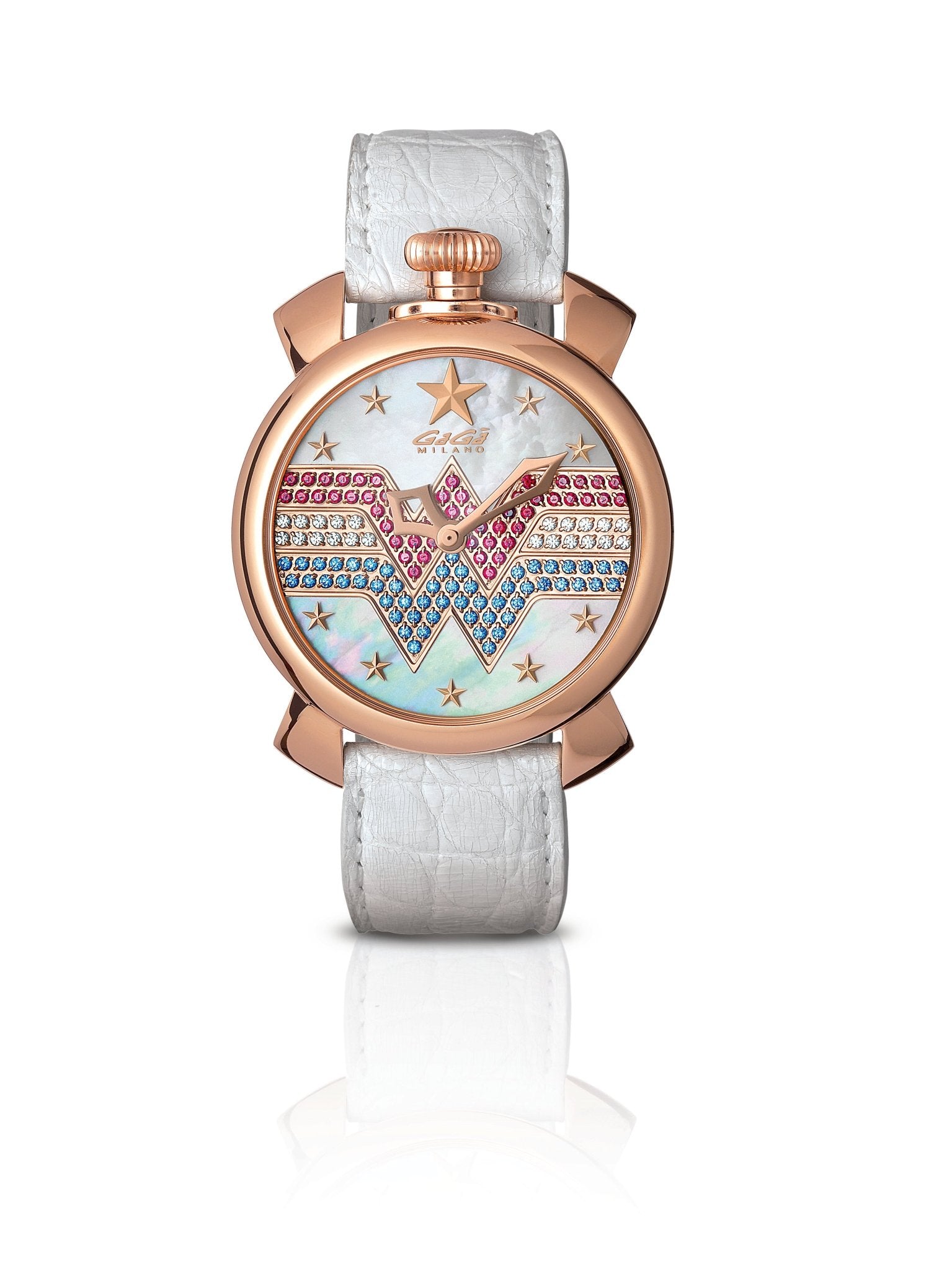 Gaga Milano WONDER WOMEN MANUALE 40MM white Watch - BangOn