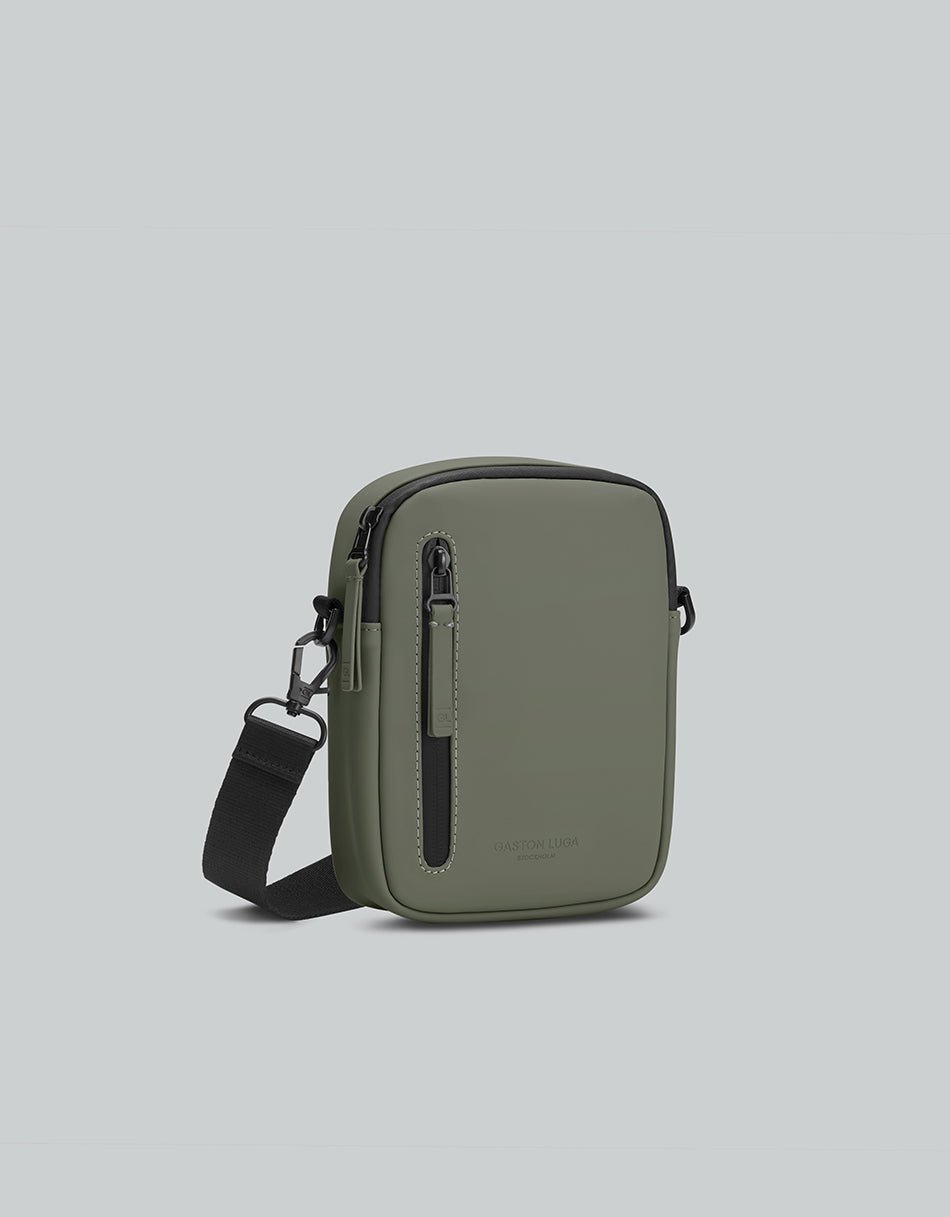 Gaston Luga Däsh Verti Crossbody Bag - Olive Backpack - BangOn