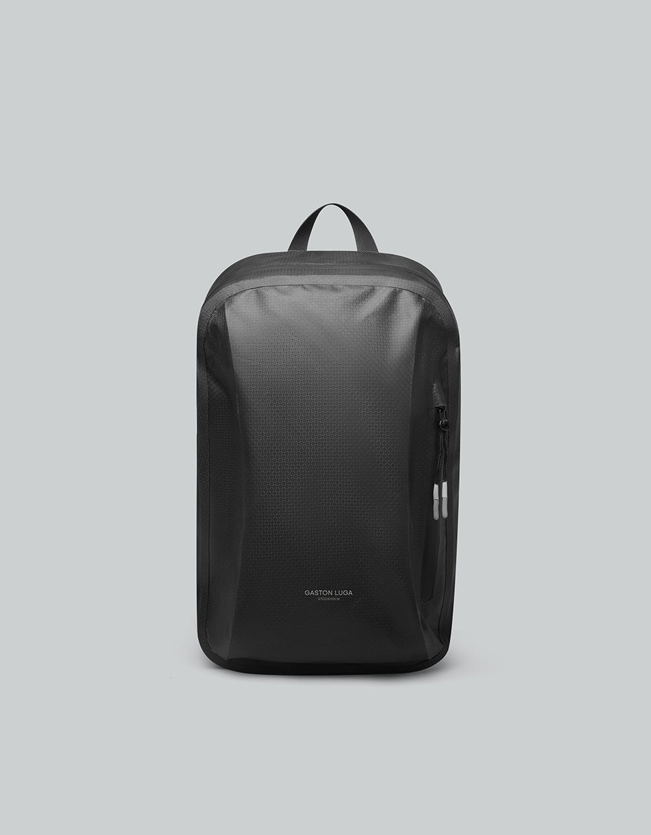 Gaston Luga Lightweight DuoSeal Backpack 14" Black Bag - BangOn