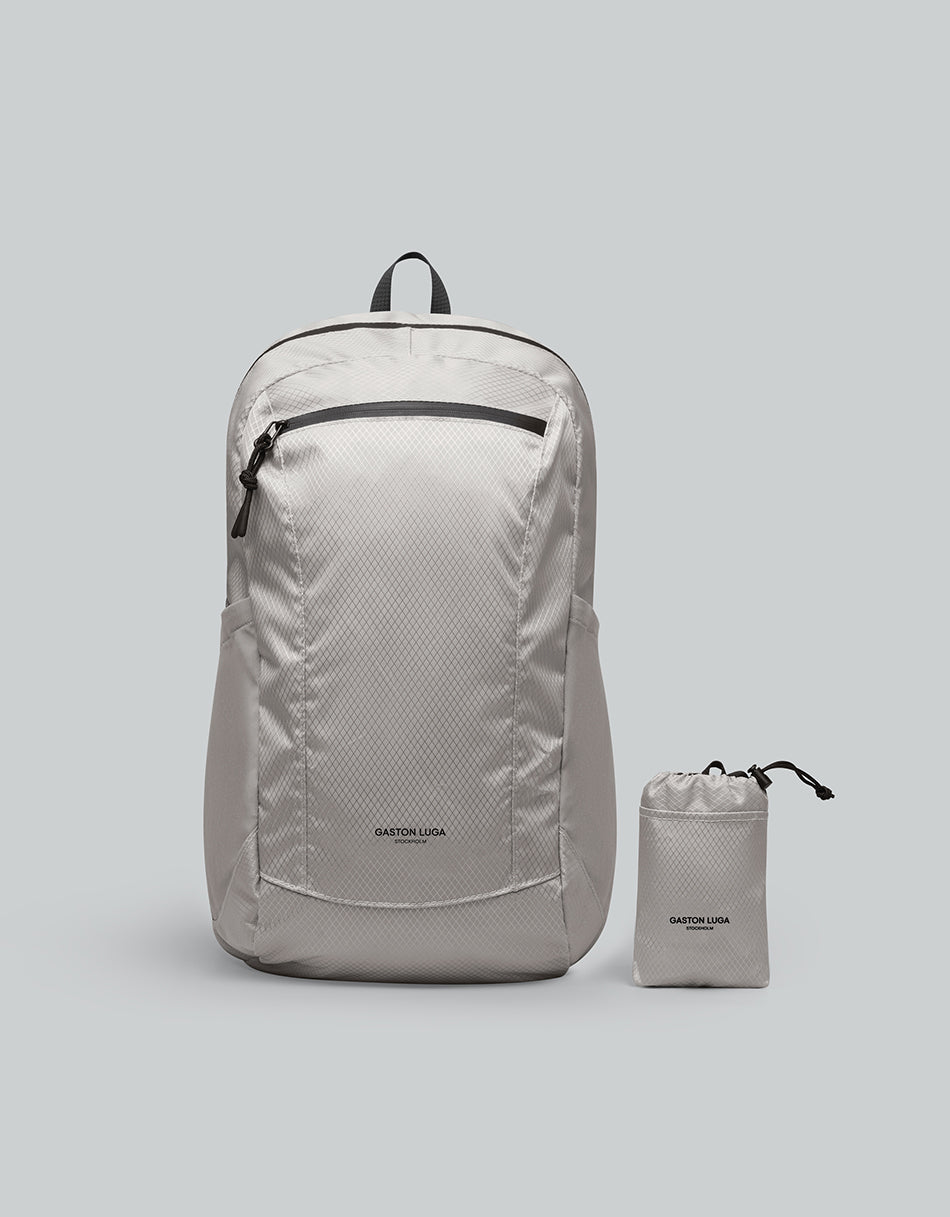 Gaston Luga Lightweight Packable Backpack - Taupe Bag - BangOn