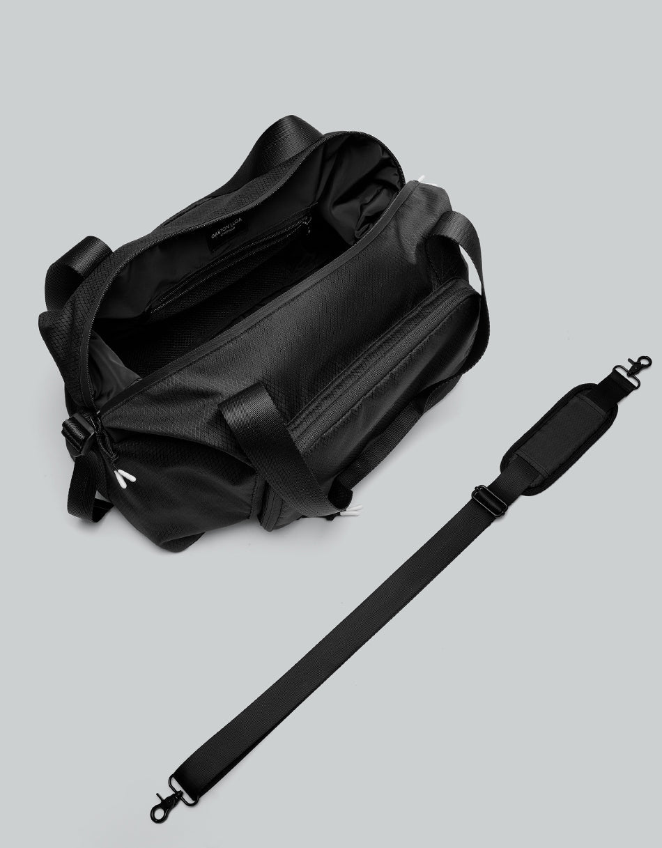 Gaston Luga Lightweight Packable Duffel Bag - Black - BangOn