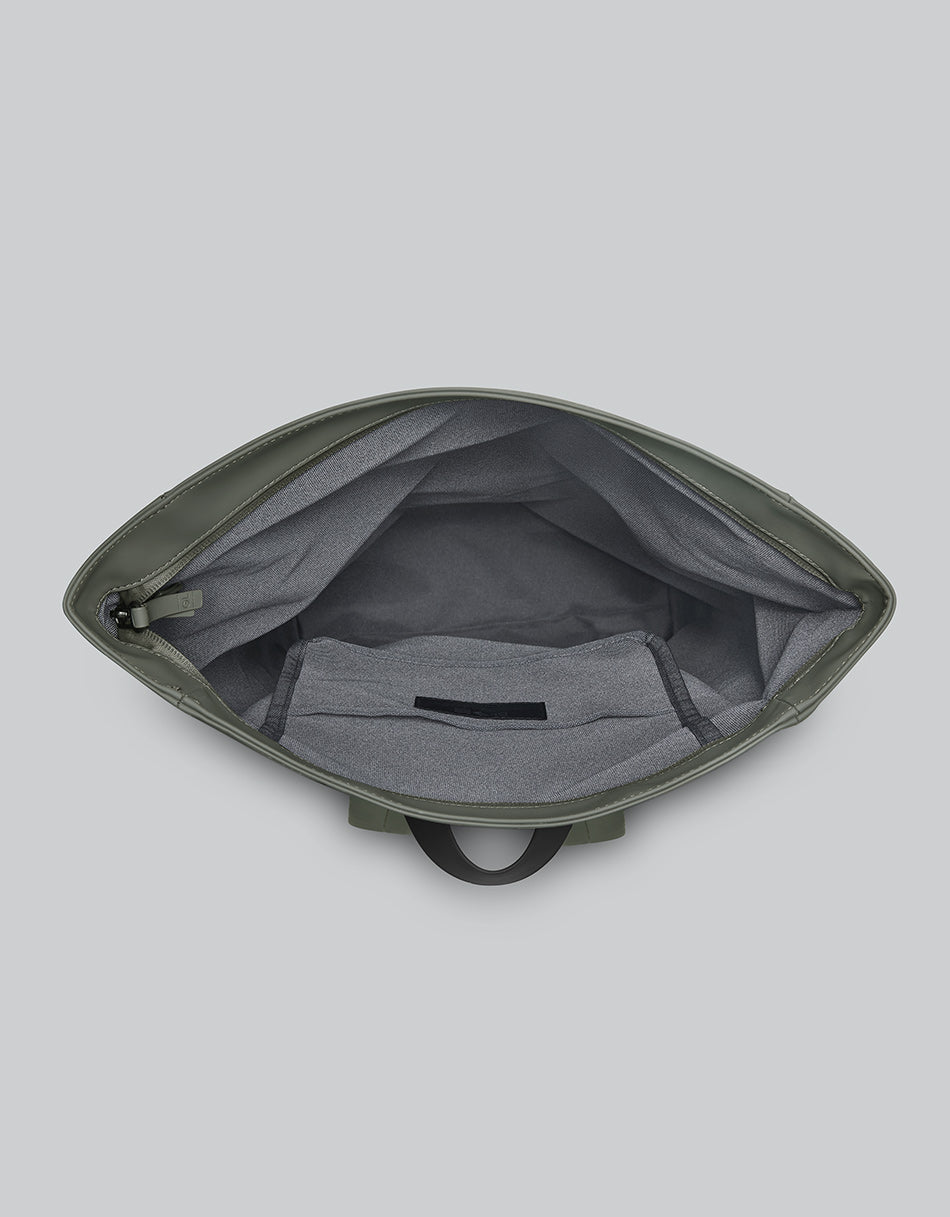 Gaston Luga Rolltop 14"/ Rullen 13'' Backpack - Olive - BangOn