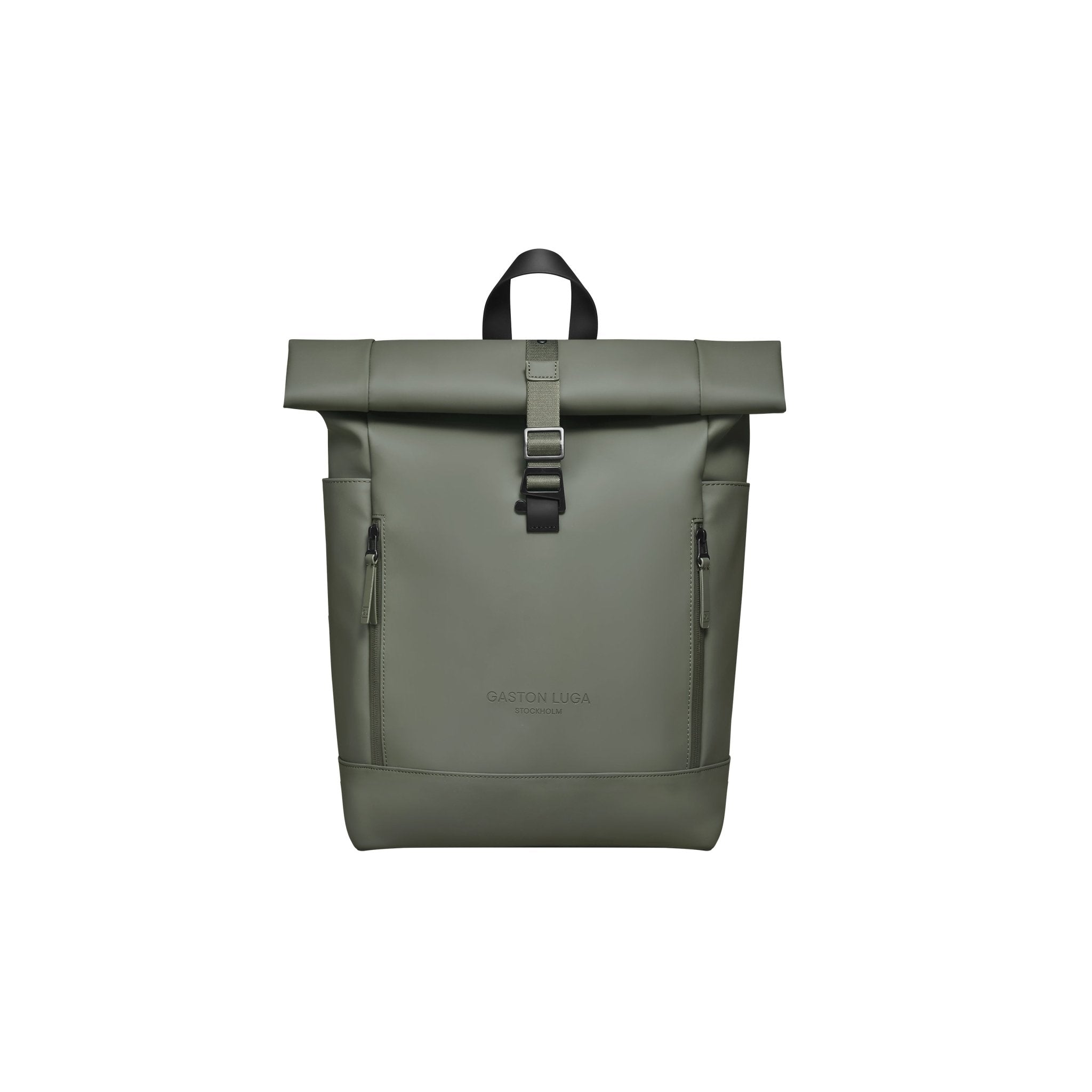 Gaston Luga Rolltop 14"/ Rullen 13'' Backpack - Olive - BangOn