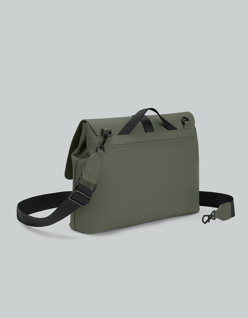 Gaston Luga Spläsh Crossbody Bag Large 14" - Olive Backpack - BangOn