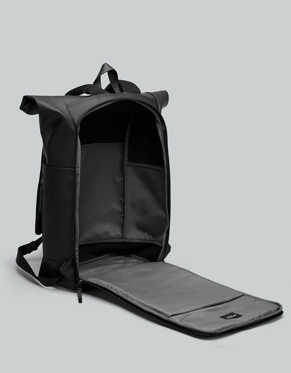 Gaston Luga Spläsh Rolltop 16" Backpack - Black SPRTBP16BK - BangOn